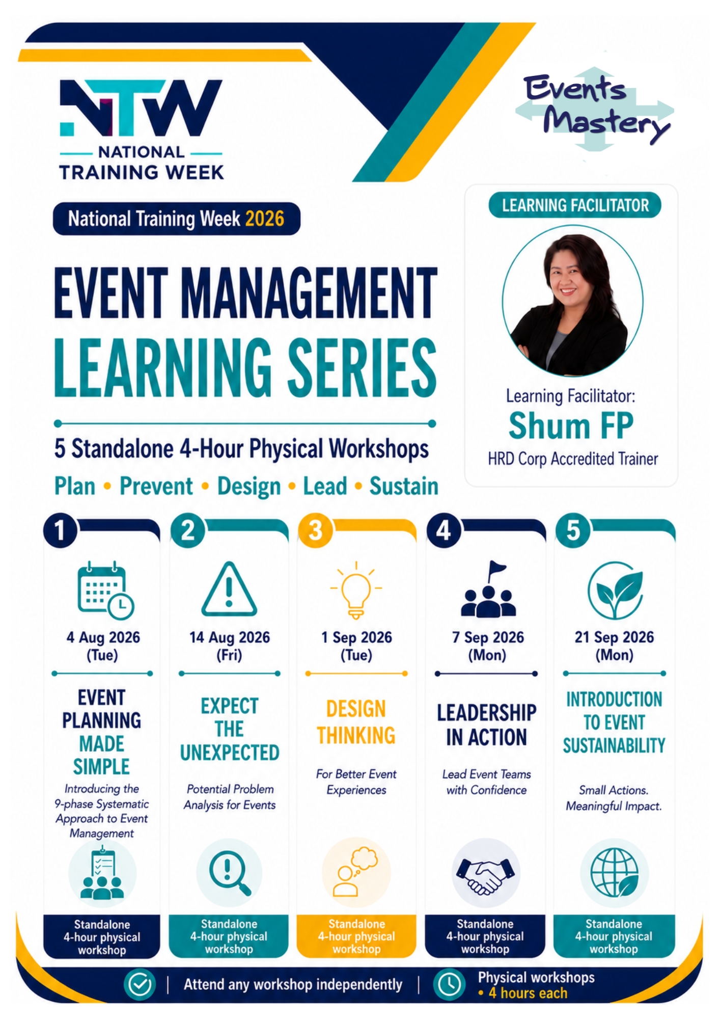 Event Management Learning Series poster